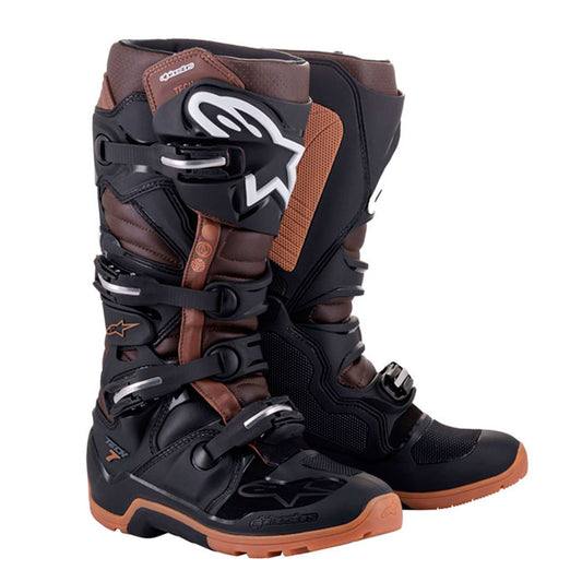 Botas Alpinestars Tech 7 Enduro Black / Brown